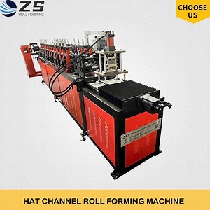 [Hot Item] Ceiling Steel Furring Channel Making Channel Roll Forming Machine