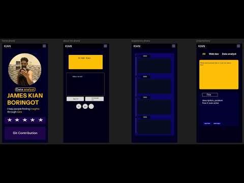 Building a Mobile Wireframe from Scratch: Step by Step, No Edit(except joining)