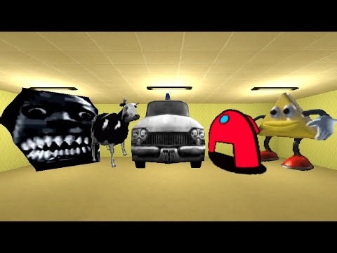 PoIish Cow, Dancing Triangle, Scary Among Us, PatruIIa and Unknown Nextbots | Garry's Mod