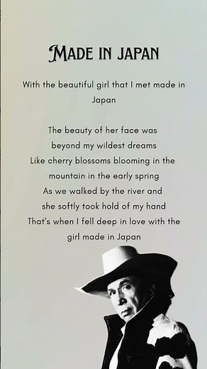 Buck Owens | Made In Japan #lyrics #madeinjapan #musicclip #foryou #shortsmusic #shorts #fyp