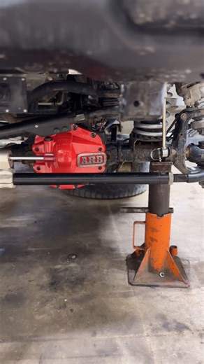 Project Red Pill on Instagram: "Front Dana 44 fully rebuilt with 5.13 gears! New intermediate axle shaft with FAD, red ARB diff, PowerStop big brake kit, both Falcon Nexus 2.2s, and Teraflex high steer kit installed. Took me 24 straight hours just to rebuild it—ring & pinion setup alone took me 10+ tries to get the pattern right. Precision matters, and every .001” counts! This build tested my patience and skills, but the front’s finally done. Next up: the rear! Let’s see how much time that one e