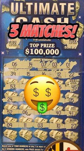 Big WIN on a $10 Scratch Off Ticket from the MD Lottery | Ultimate Cash