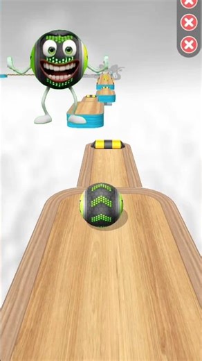 going ball green fastest, super level crossing 💪#goingballs #shortvideo