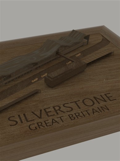 Working on a new F1 Silverstone Wooden 3D Frame Design for my store! still early progress with a lot more improving of the models ready for laser cutting! Looking forward to keeping you updated on my progress!🏁 #f1 #formulatok #wallart #fyp #silverstone