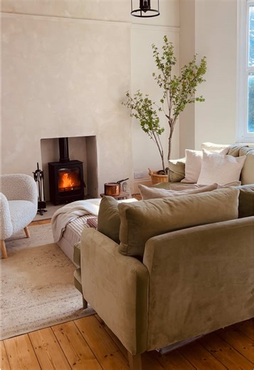 Cozy Living Room Renovation: Victorian House Before & After