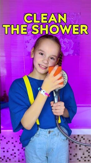 🧼 Let’s Discover FUN BATHROOM CLEANING! 🌈 Sparkle Power! ✨