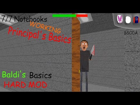 Principal Working - Principal's basics - Baldi's basics mod