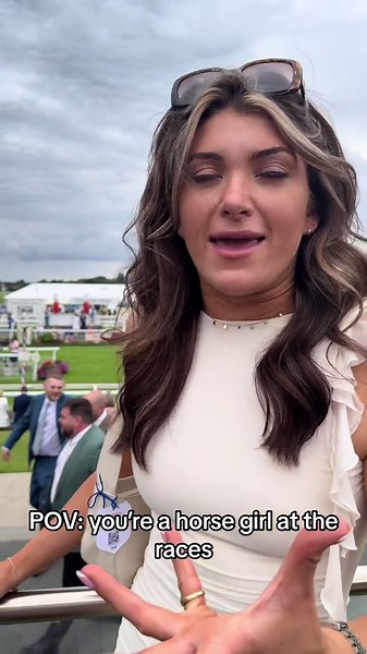 When You’re a Dressage Rider at the Horse Races