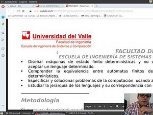 Matemáticas discretas II Clase 1-1 Presentación del profesor