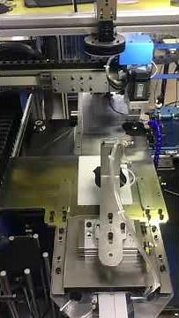 Sewing Robot for Emblem edging.