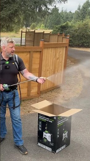 EGO Power+ 4 gallon backpack sprayer #ego #papemachinery #productreview #lawn