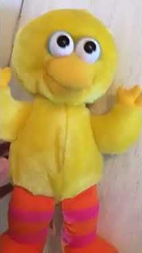 Big Bird Tyco Tickle Talks and Giggles Tyco Vintage Sesame Street Muppets