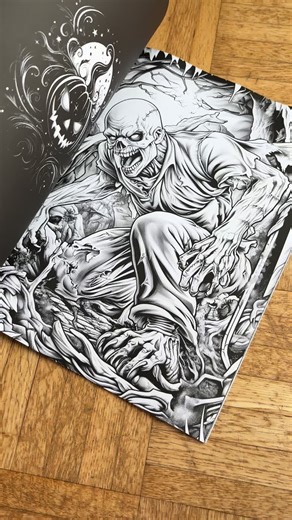 Halloween Monsters Coloring Book 🎃 #halloween2025 #coloringbook #amazoncoloringbooks #bestcoloringbook