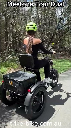 Trike Bike Australia - Meetone Tour Dual #ebike #automobile #threewheeledbike
