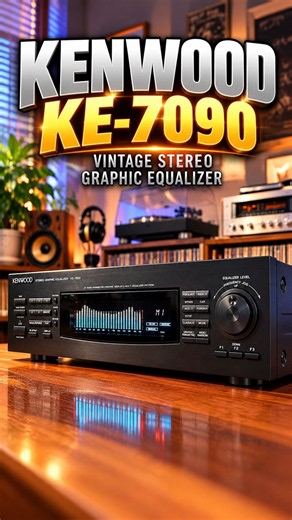 KENWOOD KE-7090 👇SEE FULL VIDEO👇 Vintage HiFi Spectrum Monster