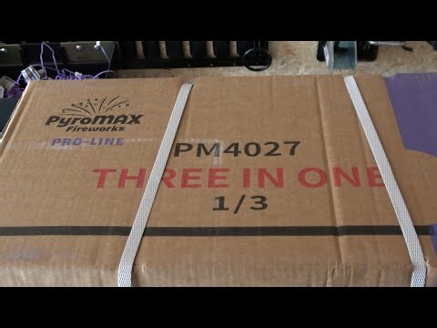 PM4027 Three In One by PyroMax - Three AWESOME Willow cakes with HUGE breaks and HARD Hits!