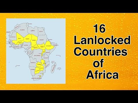16 Landlocked Countries of Africa Continent#Upsc2021#Hpsc#Hssc#theaweneducation#Africa