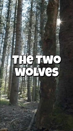 Which Wolf Wins? The Story that Reveals Your Inner Power #shorts #motivation #positivity