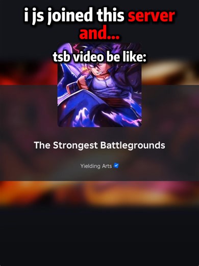 tsb video now ahhh#thestrongestbattlegrounds #tsb #roblox | the strongest battlegrounds