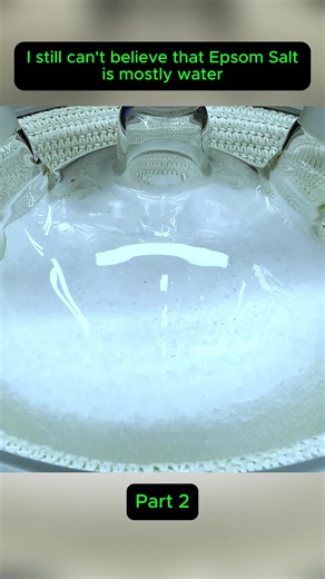 Exploring Epsom Salt and Water Extraction Process