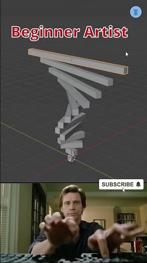 Blender Pro vs Expert Modeling 🧬🧬 DNA