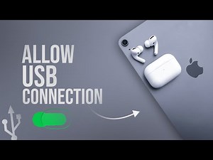How to Allow iPad to Connect to USB (tutorial)