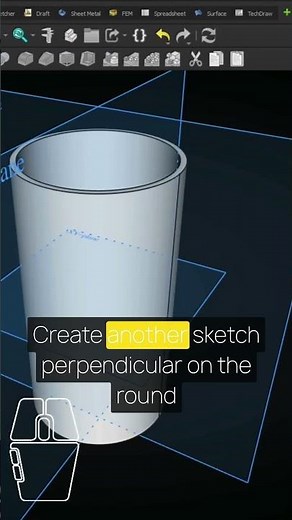 🎡 FreeCAD Tutorial - FreeCAD Pattern - FreeCAD Polar Pattern - FreeCAD Linear Pattern | #Shorts