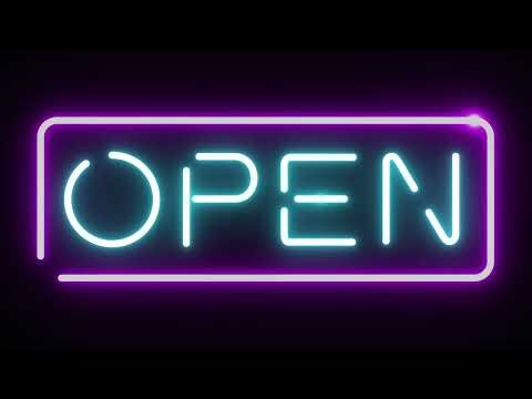 Neon LED Concert-Live Laser Light Animations - Abstract animated multicolored loop backgrounds 4K