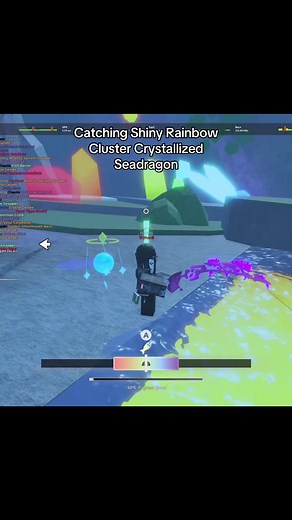 finally got the rod || i used rainbow totem, shiny totem, use blessed & glittered enchants. for bait i used shark heads and luck potions too. || #robloxfyp #fisch #fischroblox