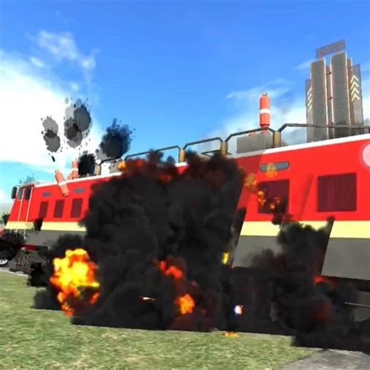 50+Scorpio n top model v/s train 🚆🚂