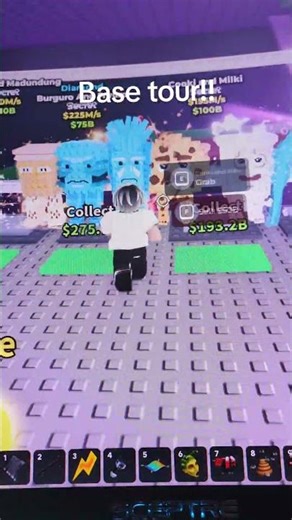 BASE TOUR #roblox #brainrot