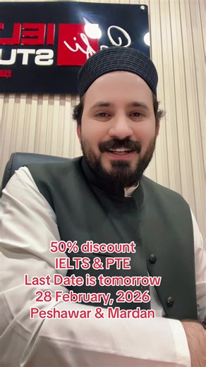 50% Discount on IELTS & PTE Courses Until Tomorrow!