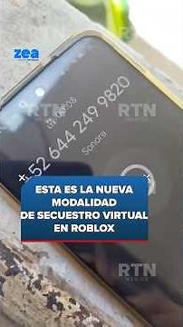 This is the new form of virtual kidnapping in Roblox | News with Francisco Zea | Shorts