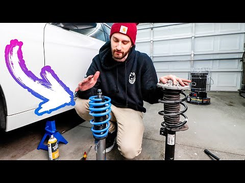 THE BEST UPGRADE FOR YOUR F30 BMW | Bilstein B16 Coilover Install