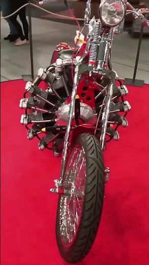 This Motorcycle Has an AIRPLANE Engine?! 🤯🔥