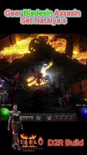 Gear Bladesin Assasin Set Natalya’s #diablo2resurrectedbuild
