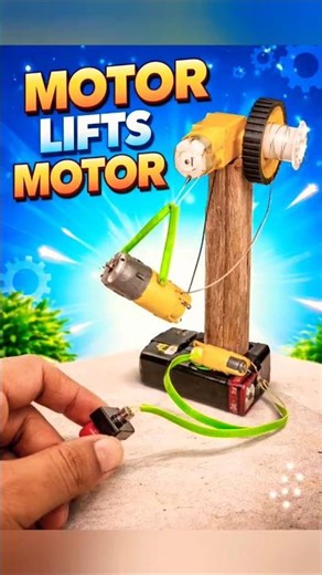 DIY Motor Powered Dumbbell Machine | Homemade Motor Dumbbell | Easy Motor Tool Fitness Hack