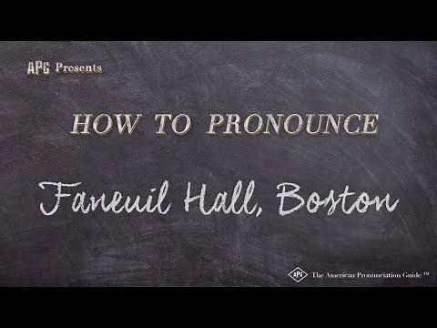 How to Pronounce Faneuil Hall, Boston (Real Life Examples!)