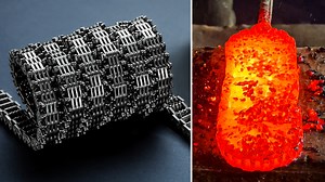 5.1K views · 56K reactions | Today in our mountain forge, we forged a versatile survival knife out of an ordinary chain. By the way, did you know that our forge is high up in the mountains?! Be sure to share and like this video! We really need your support! #knifemaking #blacksmithing #knife | Knives Project | Facebook