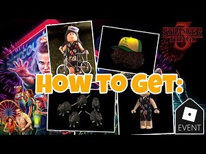 Stranger Things Season 3 Roblox Event Full Tutorial
