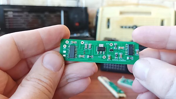 Установка фм модуля для ретро радио