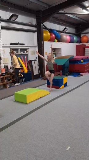 Level 2 floor routine | Cornwall Gymnastics Centre