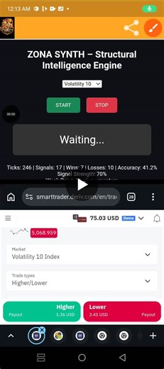 🚀 Deriv Volatility Index Trading Strategy Using the Zona Intelligence Engine In the fast-paced world of **synthetic indices trading**, having the right analytical tool can make the difference… | Odubanjo Anointing