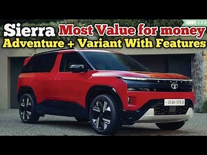 Tata Sierra Adventure Plus Most Value For Money Variant With Features