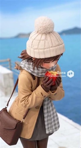 「りんご・シャキッと幸福爆発編」 #グルメ動画 #anime #アウトドアグルメ #ai動画 #グルメ好き #おいしいリアクションチャレンジ