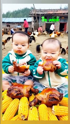 Cute Baby Combine Eating Food | Adorable Baby Moments 👶