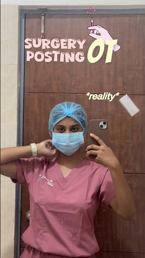 A Day at Surgery OT🩻 Expectations vs Reality😱 #internship #medico #aiims #mbbs #collegelife #medical