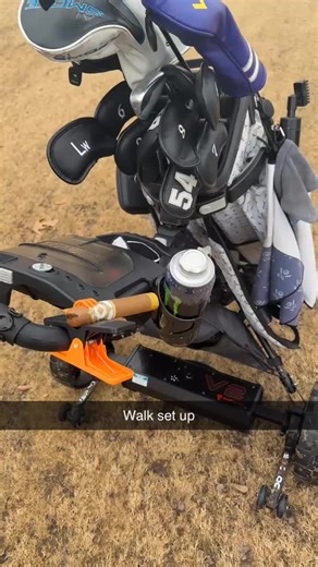 Just got the @alphard v2 boost. I love this thing. #golftiktok #golfing #alphard #walker #golfer