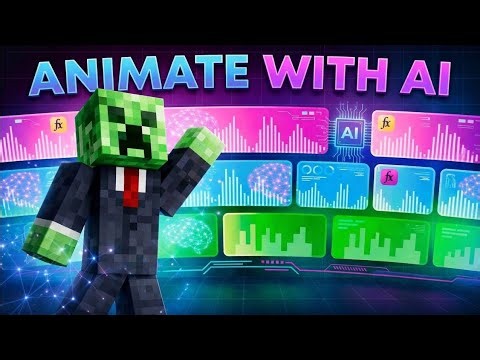 How to Make Minecraft Animations With AI for FREE! (2026)