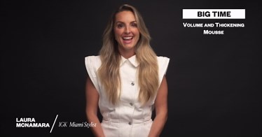 IGK BIG TIME Volume & Thickening Mousse | Moveable + Fullness + Frizz Control | Vegan + Cruelty Free | 6.2 Oz